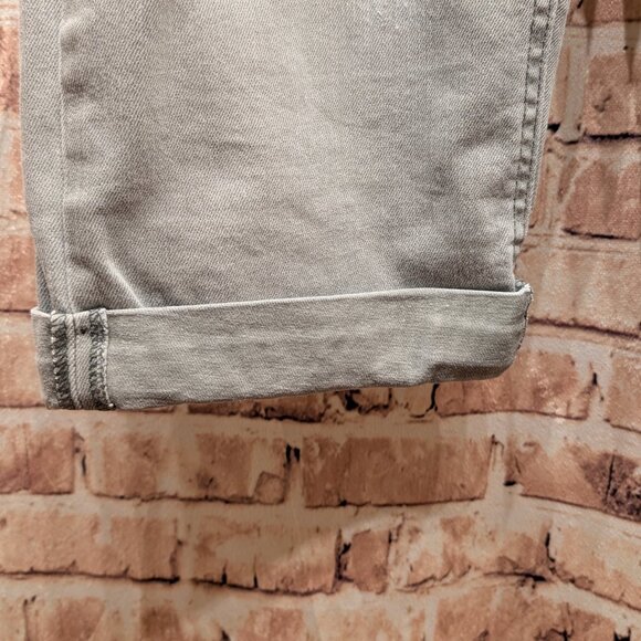 Levi's Capris Jeans Gray Cropped Size 6 W28 - Picture 3 of 15